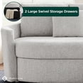 thumbnail image 5 of Lifestyle Solutions Beckett Storage Sofa, 5 of 9