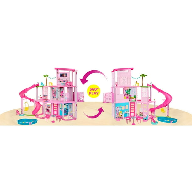 Barbie Dream House 2021 Shop Barbie 75-Piece Dreamhouse Doll House