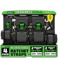 thumbnail image 1 of Rhino USA's 4pk Retractable Straps- Includes 2- 2"x10' and 2- 1"x10', 1 of 11