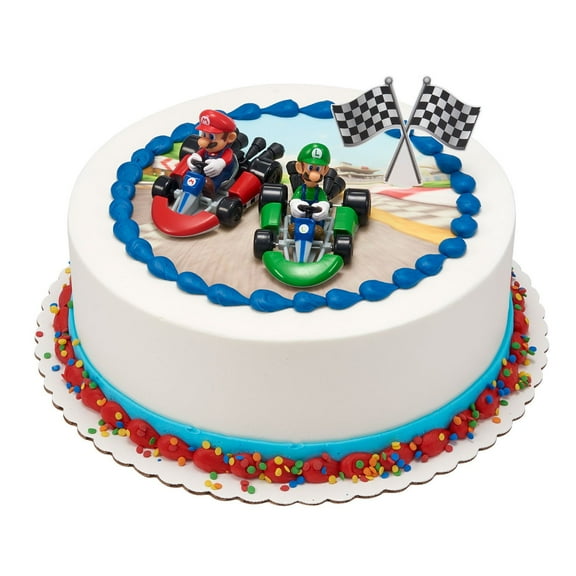 Super Mario 10" Double Layer Cake