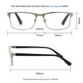 thumbnail image 2 of Member's Mark Rectangular Reading Glasses, 3 pk., 2 of 6