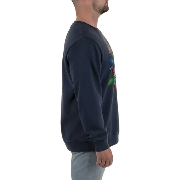 Men's Holiday Crewneck Fleece Sweatshirt - Samsclub.com