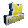 thumbnail image 5 of Logo Brands Michigan Wolverines Pre-Lit 7’x10’ Team Inflatable, 5 of 6