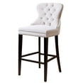 thumbnail image 4 of Milano Velvet Button-Tufted Barstool, Assorted Colors, 4 of 9