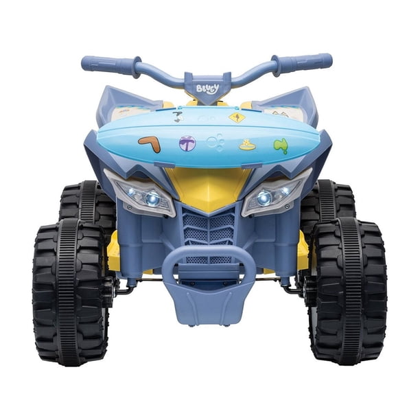 Bluey 12V ATV Ride-On with Surfboard Storage Compartment