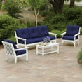 thumbnail image 1 of POLYWOOD Gulf Shores Sofa Seating Set with Sunbrella Fabric, 4pc, 1 of 10