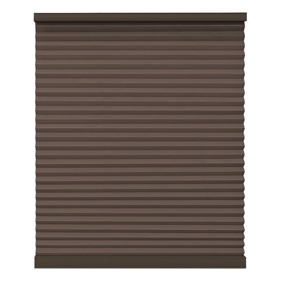Richcraft Collections Light Filtering Cellular Shade, Umber, 48" Height, Assorted Widths