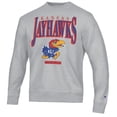 thumbnail image 1 of Champion NCAA Kansas Jayhawks Crewneck Sweatshirt, 1 of 7