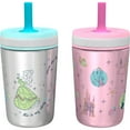 thumbnail image 2 of Zak Designs 12-oz. Stainless Steel Double-Wall Tumbler for Kids with Straw, 2-Piece Set, 2 of 6
