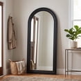 thumbnail image 1 of Member's Mark Wood Arch Mirror Honey, 1 of 8