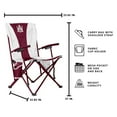 thumbnail image 3 of Logo Brands Alabama A&M Bulldogs Hard Arm Chair, 3 of 6