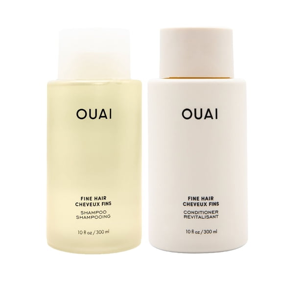 OUAI Fine Hair Shampoo & Conditioner Set, 10 fl. oz., 2 pk.