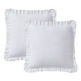 thumbnail image 2 of Draper James 2-Pack Solid Ruffle Decorative Pillows, 2 of 6