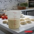 thumbnail image 6 of Cambro Round Translucent Food Container with Lid, 4 qt., 3 pk., 6 of 6