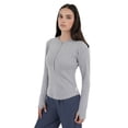 thumbnail image 2 of Outdoor Voices Women's Rib Henley Top, 2 of 8
