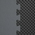 thumbnail image 9 of Norsk Reversible Foam Flooring, Black and Gray, 22.44" x 22.44" x .53", 12 Tiles (42 Sq. Ft. Coverage), 9 of 14