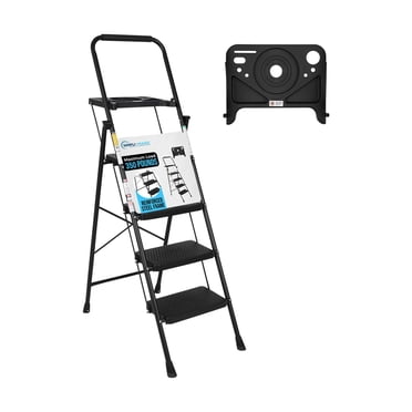 Simpli-Magic 4 or 5 Step Folding Ladder Options, 350 LBS Capacity, ANSI Type III Certified