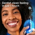 thumbnail image 3 of Oral-B iO Series 2 Electric Toothbrush, Pure White & Night Black, 2pk., 3 Brush Heads, 3 of 8