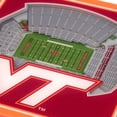 thumbnail image 3 of YouTheFan NCAA Football 3D Stadium View Coaster, 3 of 3