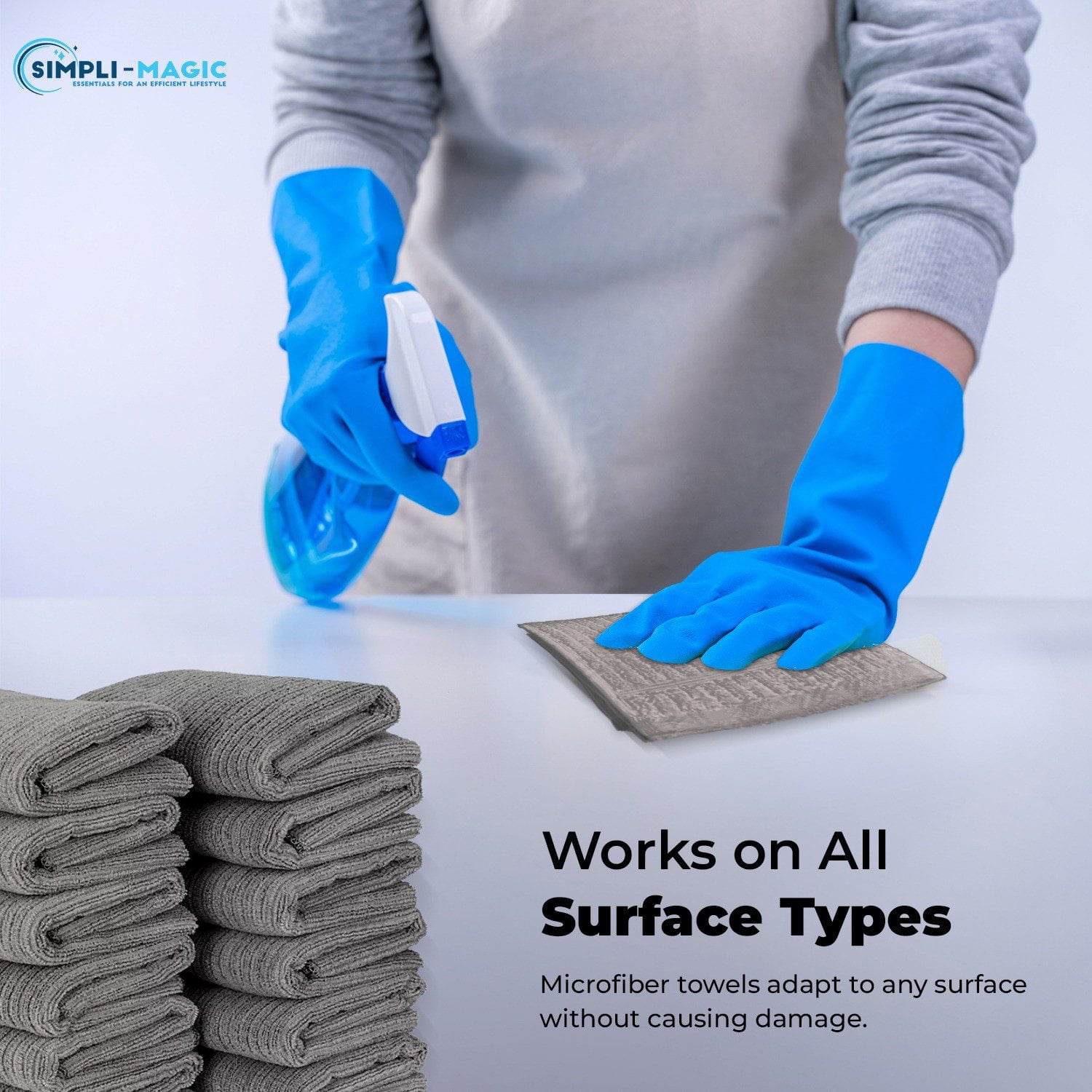 Hometex Microfiber XL Hand Towels, (12pk), 16