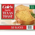 thumbnail image 1 of Cole's Garlic Texas Toast, Frozen 32 ct., 1 of 6