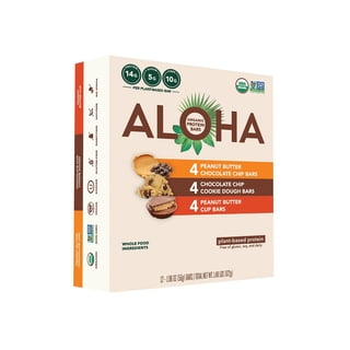 Aloha Plant-Based Protein Bars, Variety Pack, 12 ct.