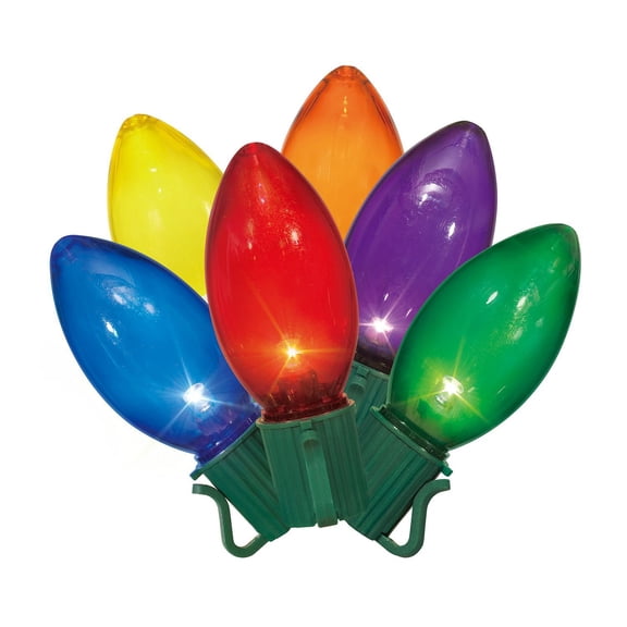 Member's Mark 50ct LED C9 Lights, 21' Lighted Length