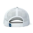 thumbnail image 3 of Men's Huk Fin Flats Camo Trucker Hat, Harbor Mist, 3 of 3