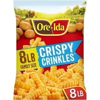 Ore-Ida Crispy Crinkles French Fries, Frozen 8 lbs.