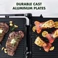 thumbnail image 7 of GreenPan Elite 7-in-1 Multi-Function Contact Grill & Griddle, Ceramic Nonstick, Grill & Waffle Plates (Choose Color), 7 of 9