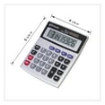 thumbnail image 5 of Innovera 15927 Desktop Calculator, Dual Power, 8-Digit LCD, 5 of 6