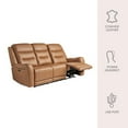 thumbnail image 2 of Member's Mark Cooper Power Reclining Leather Sofa, 2 of 10