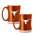 thumbnail image 1 of Logo Brands Texas Longhorns 14oz Relief Mug Set, 1 of 5