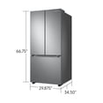 thumbnail image 3 of Samsung Bespoke AI 22 cu. ft. 3-Door French Door Refrigerator, 3 of 9