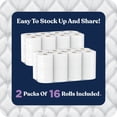 thumbnail image 2 of Quilted Northern Ultra Plush 3-Ply Toilet Paper, 32 rolls, 255 sheets/roll, 2 of 10