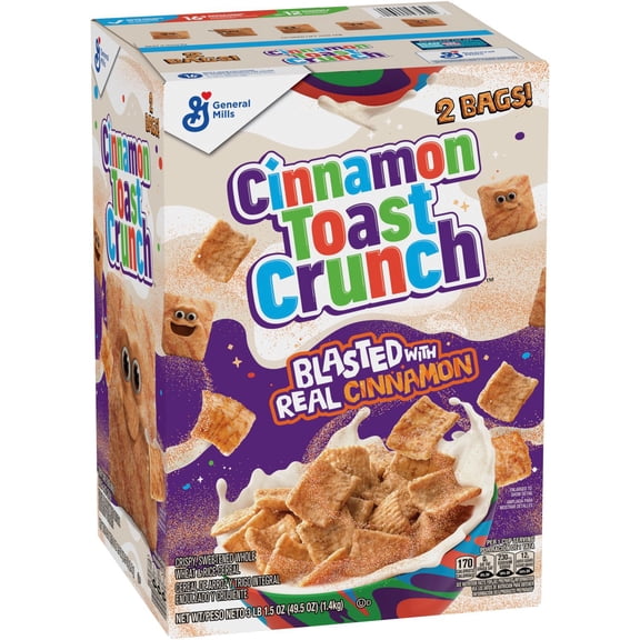 Cinnamon Toast Crunch Cereal, 49.5 oz.