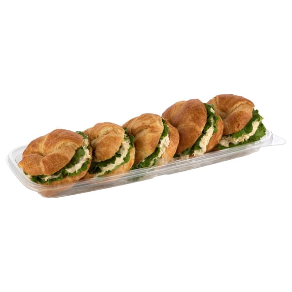 Member's Mark Chicken Salad Croissant Tray, 5 ct., priced per pound