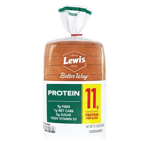 Lewis Bake Shop Better Way Protein Bread, 17.5 oz.