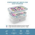 thumbnail image 4 of Veronica Jamison Hampton Faux Leather Lunch Tote by Arctic Zone, Lunch Bag with Food Storage & Ice Pack, 4 of 13