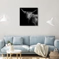 thumbnail image 3 of A Cow Square Rustic Farmhouse Canvas Print by Oliver Gal Prints, 3 of 5