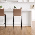 thumbnail image 7 of HH2 Home Bronte Metal Upholstered Adjustable Height Bar Stool, 7 of 23