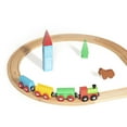 thumbnail image 3 of Maxim Enterprise Wooden Figure 8 Train Track Set, 32 pc., 3 of 5