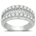 thumbnail image 1 of Semi Eternity Diamond Band in 14K Gold, 1 of 5