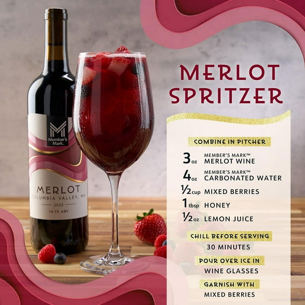 Member's Mark Columbia Valley Merlot Wine, 750 ml - Samsclub.com