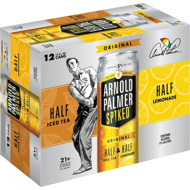 Arnold Palmer Spiked Malt Beverage, 12 fl. oz. can, 12 pk.