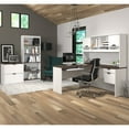 thumbnail image 1 of Bestar Innova HomePro 92000 L-Shaped Desk with Lateral File and Bookcase (Various Colors), 1 of 4
