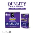 thumbnail image 6 of Members Mark Ultra Soft Pocket Pack Facial Tissue, 96 pks., 10 tissues/pk., 6 of 6