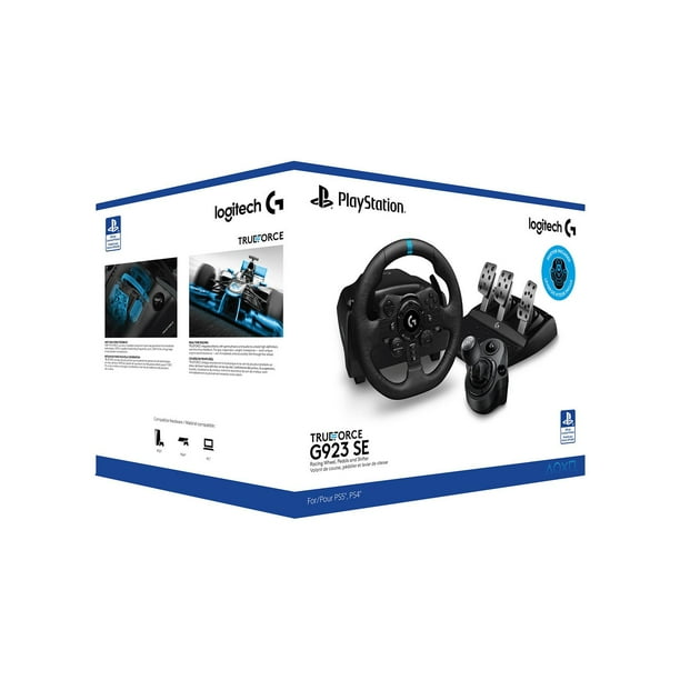 Logitech G923 SE Racing Wheel + Accessories Combo for PlayStation