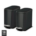 thumbnail image 2 of Tramontina 1.6 Gallon Step Trash Cans, 2 pack, 2 of 14