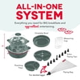 thumbnail image 2 of Dash 16-piece All-in-One Egg Cooker with Piping Bag and 9 Tips, 2 of 9